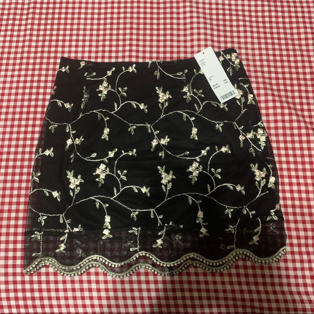 Urban outfitters floral skirt